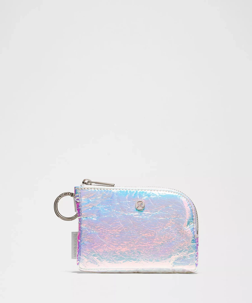 Clippable Card Pouch *Iridescent | Unisex Bags,Purses,Wallets