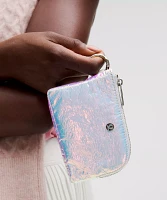 Clippable Card Pouch *Iridescent | Unisex Bags,Purses,Wallets