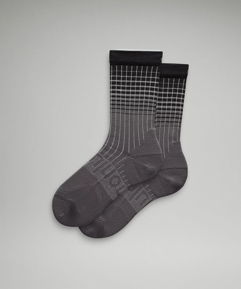 Women's Power Stride Crew Socks *Reflective |