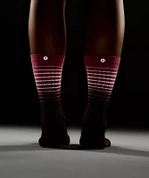 Women's Power Stride Crew Socks *Reflective |