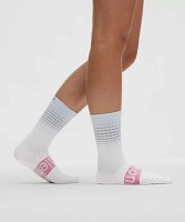 Women's Power Stride Crew Socks *Reflective |