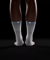 Women's Power Stride Crew Socks *Reflective |