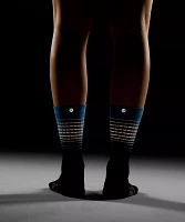 Women's Power Stride Crew Socks *Reflective |