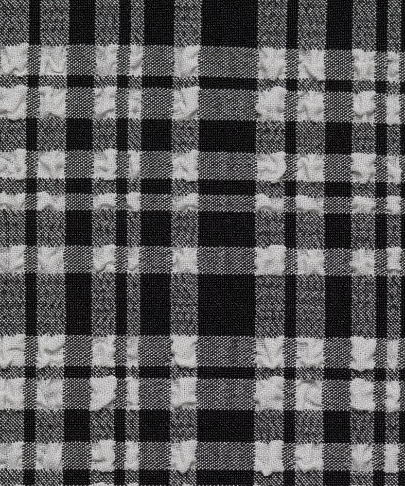 Women's Seersucker Check Wide-Brim Hat | Hats