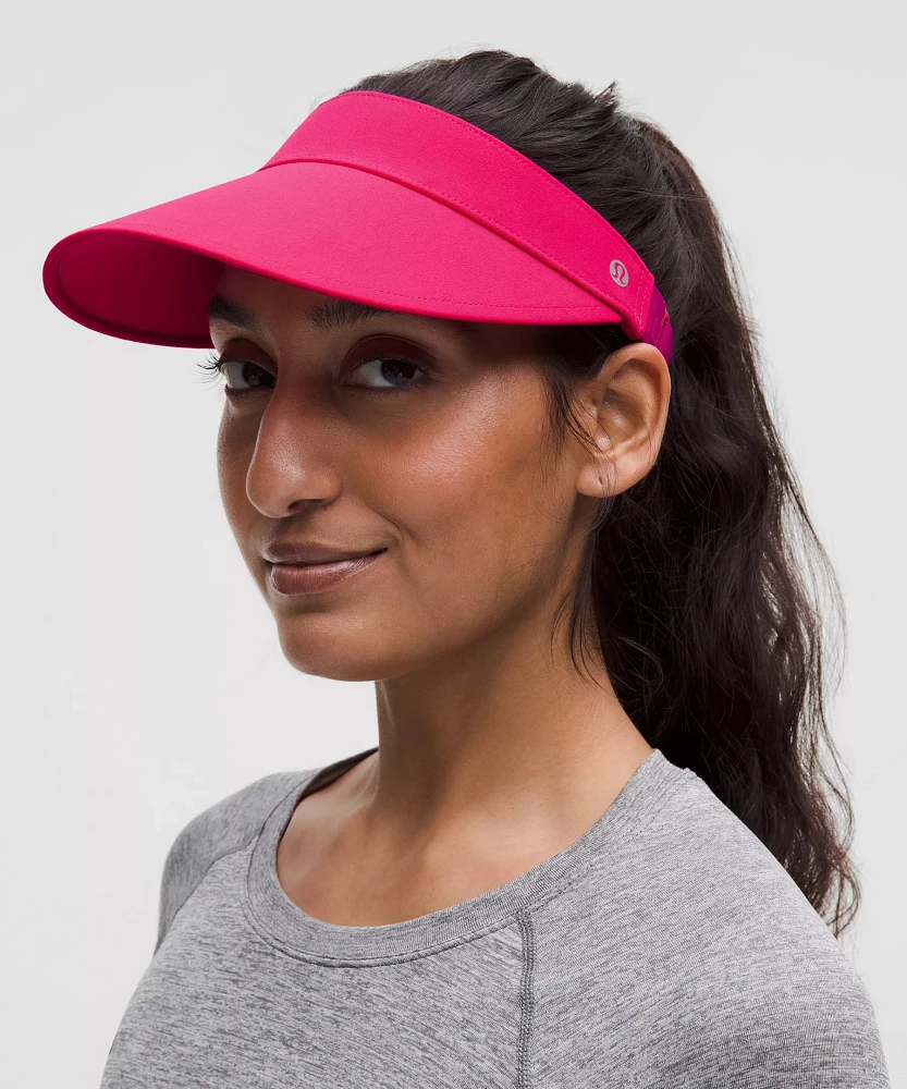 Women's Fast Paced Wide Band Running Visor | Hats