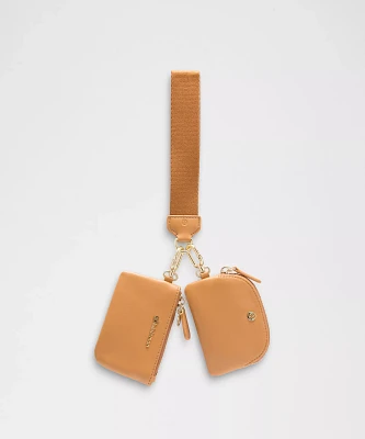 Dual Pouch Wristlet *Leather Alternative | Women's Bags,Purses,Wallets