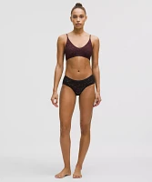 Lace Low-Rise Logo Hipster Underwear | Women's