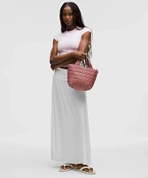 Quilted Grid Small Tote Bag 5L | Women's Bags,Purses,Wallets