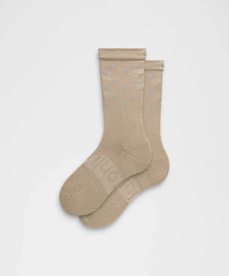 Women's Power Stride Crew Socks *Dot Reflective |