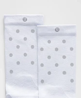 Women's Power Stride Crew Socks *Dot Reflective |