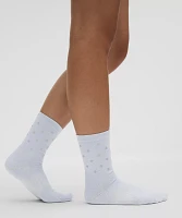 Women's Power Stride Crew Socks *Dot Reflective |