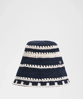 Cotton Crochet Bucket Hat | Women's Hats