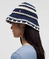 Cotton Crochet Bucket Hat | Women's Hats