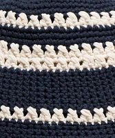 Cotton Crochet Bucket Hat | Women's Hats