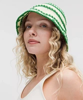 Cotton Crochet Bucket Hat | Women's Hats