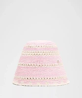 Cotton Crochet Bucket Hat | Women's Hats