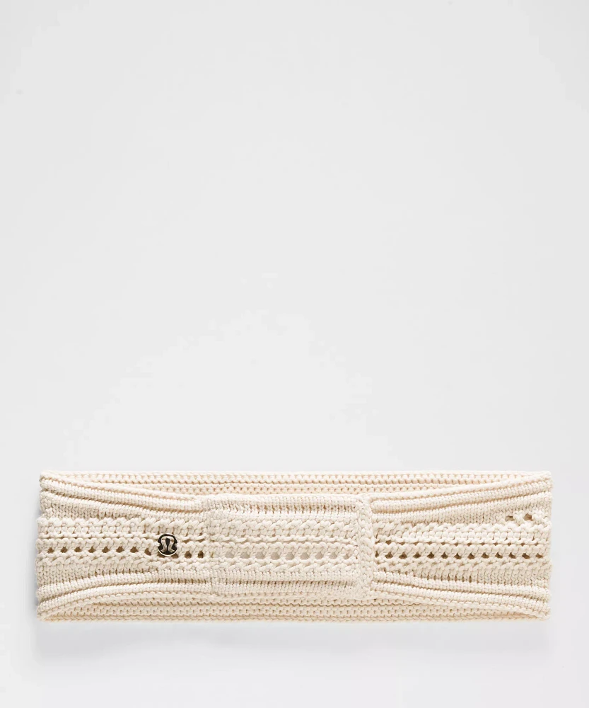 Cotton Crochet Headband | Women's Hair Accessories