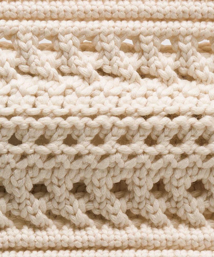 Cotton Crochet Headband | Women's Hair Accessories