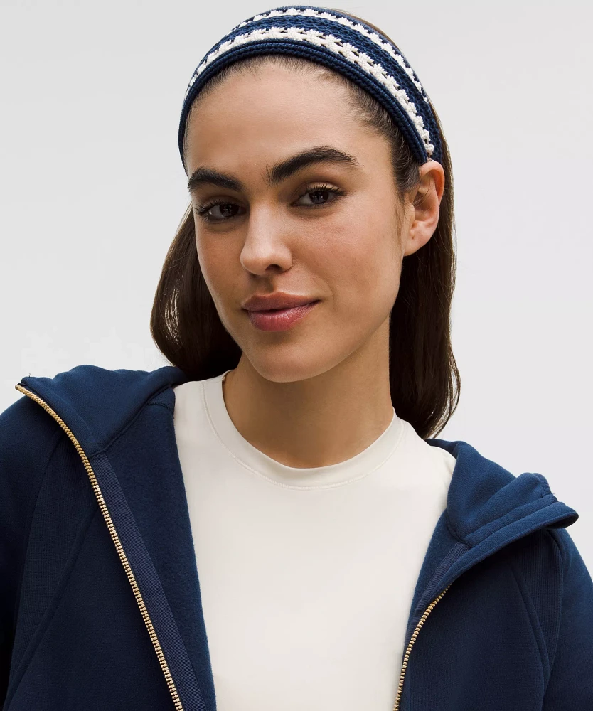 Cotton Crochet Headband | Women's Hair Accessories