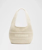 Cotton Crochet Shoulder Bag 7L | Women's Bags,Purses,Wallets