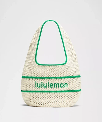 Cotton Crochet Shoulder Bag 7L | Women's Bags,Purses,Wallets