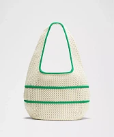 Cotton Crochet Shoulder Bag 7L | Women's Bags,Purses,Wallets