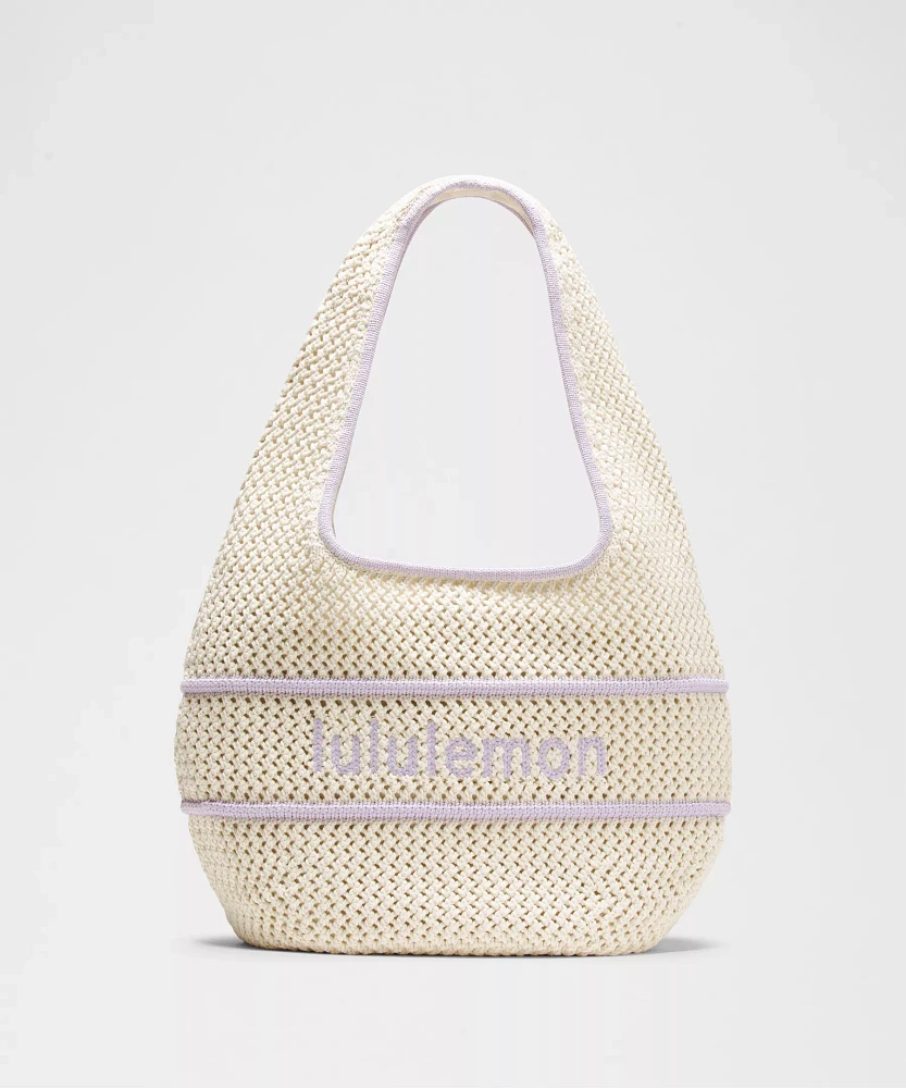 Cotton Crochet Shoulder Bag 7L | Women's Bags,Purses,Wallets