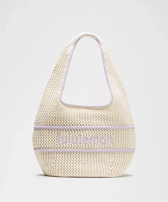 Cotton Crochet Shoulder Bag 7L | Women's Bags,Purses,Wallets