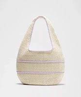 Cotton Crochet Shoulder Bag 7L | Women's Bags,Purses,Wallets