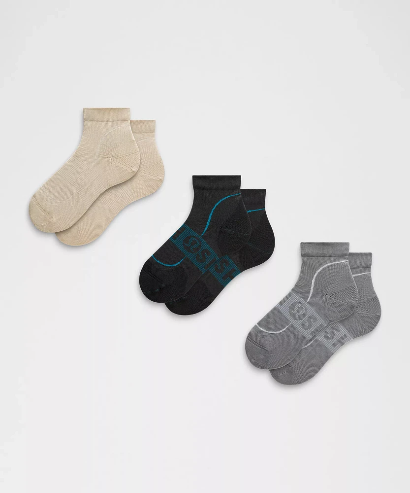 Women's Power Stride Ankle Socks 3 Pack *SLNSH Collection |