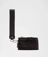 Dual Pouch Wristlet *Plush Fleece | Women's Bags,Purses,Wallets