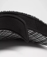Women's Seersucker Check Removable Sweatband Visor | Hats