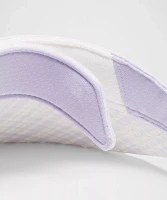 Women's Seersucker Check Removable Sweatband Visor | Hats