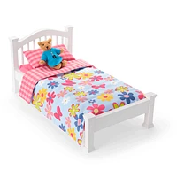 Isabel’s™ Bed & Floral Dreams Bedding Set for 18-inch Dolls (Historical Characters)