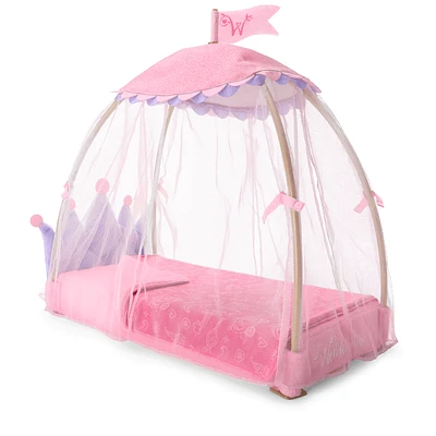 Royal Canopy Bed for WellieWishers™ Dolls