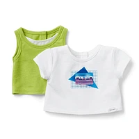 Courtney's™ T-Shirt & Tank Set for 18-inch Dolls