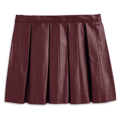 Embossed Paisley Skirt for Girls