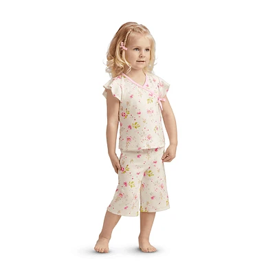 Beautiful Blooms Pajamas for Little Girls