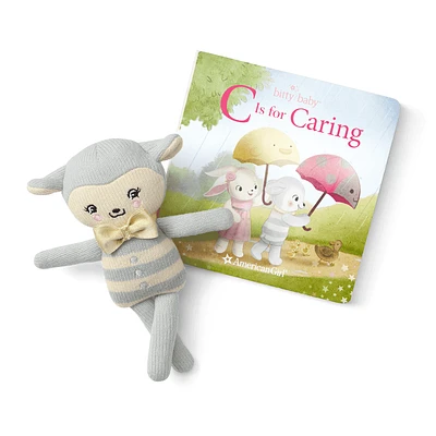 Bitty’s™ Lamb Friend & C Is for Caring Board Book