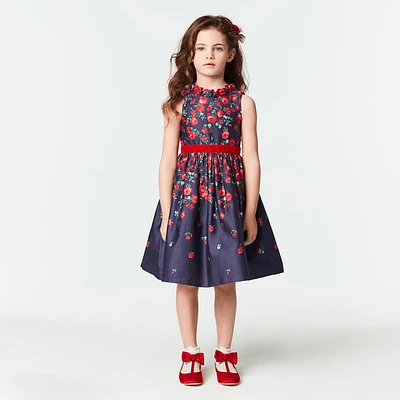 American Girl® x Janie and Jack Wrapped Roses Party Dress for Little Girls