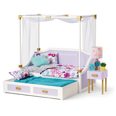 Room for Two Trundle Bed & Nightstand