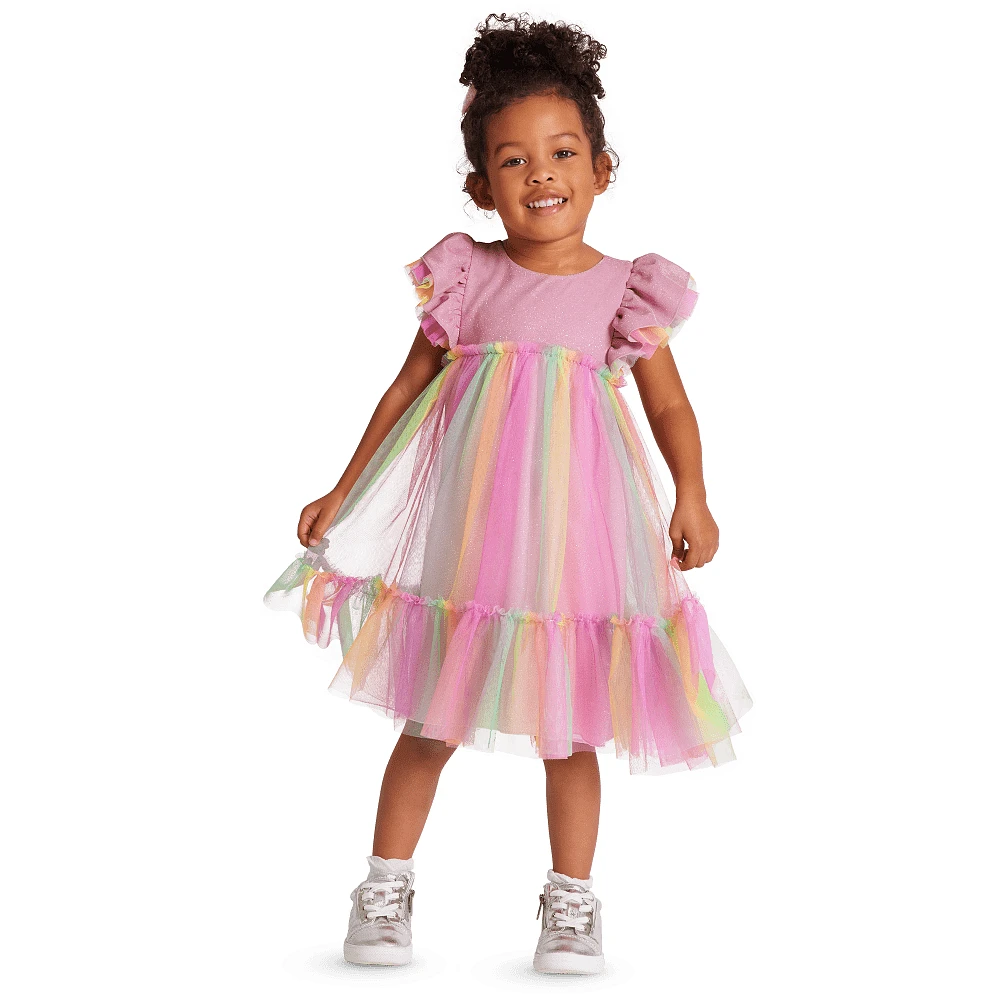 Pretty Pastel Dress for Little Girls