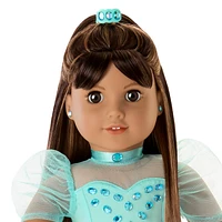 March Gleaming Aquamarine Outfit for 18-inch Dolls