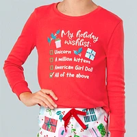 Holiday Wish List PJs for Girls