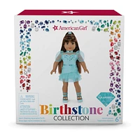 March Gleaming Aquamarine Outfit for 18-inch Dolls