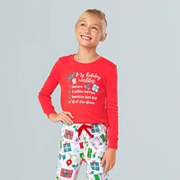 Holiday Wish List PJs for Girls