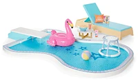 American Girl® x KidKraft® Dollhouse & Pool Bundle