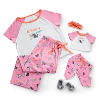Waking Up Is Ruff PJs for Girls & 18-inch Dolls