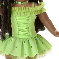 August Phenomenal Peridot Outfit for 18-inch Dolls