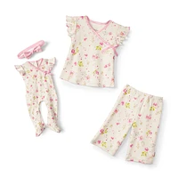 Beautiful Blooms Pajamas for Little Girls & Bitty Baby® Dolls